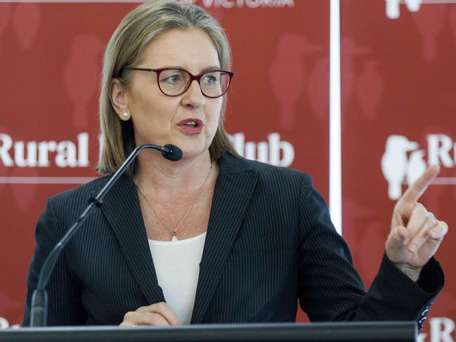 Premier Jacinta Allan did not weigh in on the reported infighting. Picture: David Geraghty