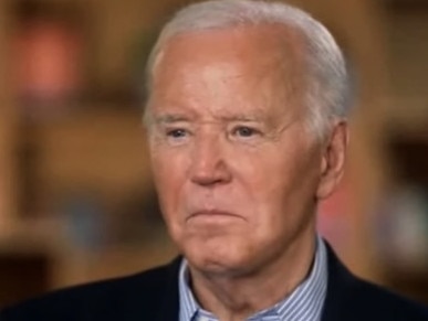 Evidence of Joe Biden's downturned lips. Picture: Supplied