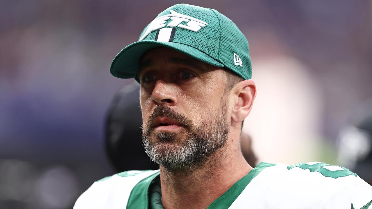 Aaron Rodgers blasts ‘ridiculous’ reports he wanted Robert Saleh fired from Jets