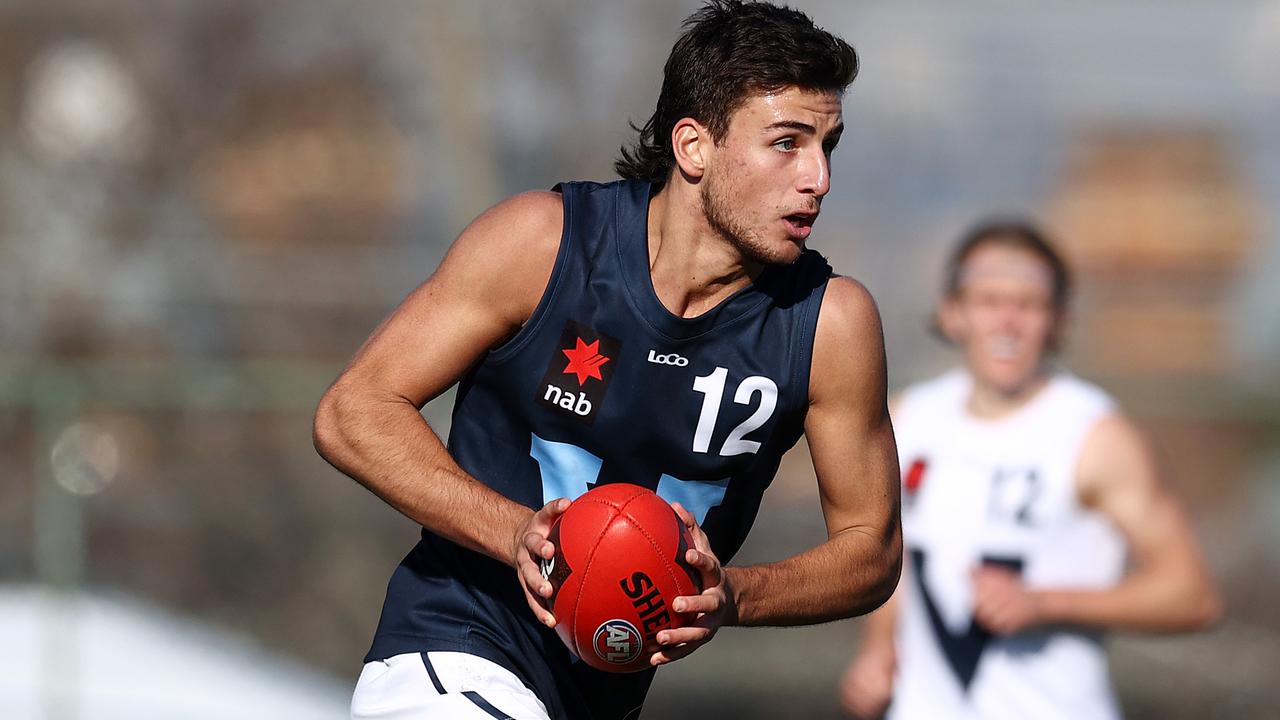 Nick Daicos has been rated as the No. 1 prospect in Victoria. Picture: Michael Klein