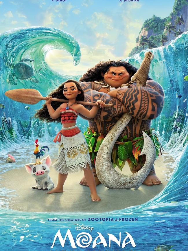 Moana was released in 2016.