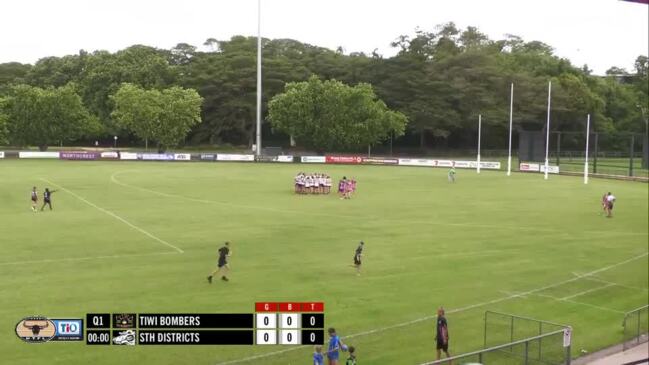 Replay: Tiwi Bombers v Southern Districts - NTFL Women's Premier League Round 16
