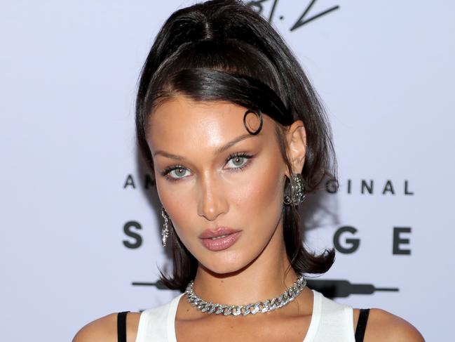 Model Bella Hadid has the cat’s eye look so many want. Picture: Getty Images