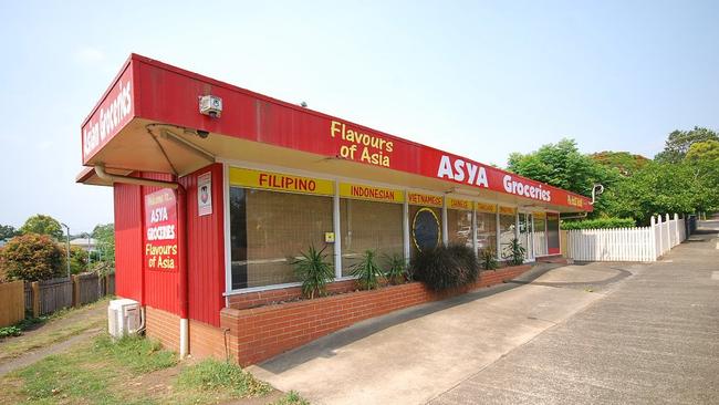 The former ASYA Groceries building is up for lease.