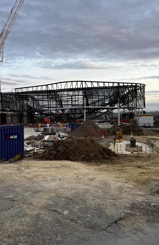Both WorkSafe and the VBA have filed charges against the construction companies alleged involved in the roof collapse. Picture: Andrius Linas