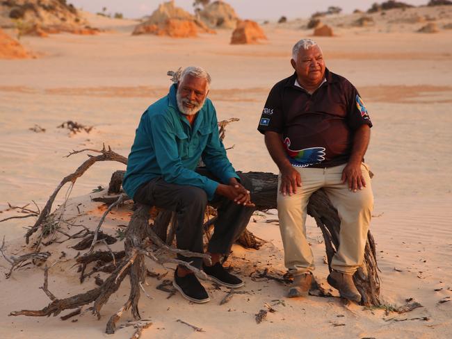 Ernie Dingo has chewed the fat with locals across Australia as part of filming for the new season of SBS series <i>Going Places With Ernie Dingo.</i> Picture: Wayne Quilliam/ SBS