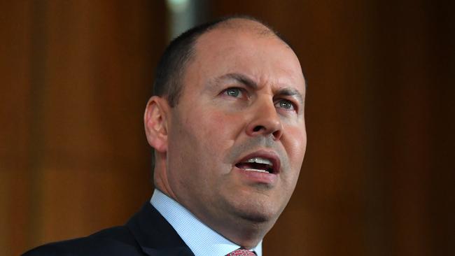Treasurer Josh Frydenberg has vowed to take the fight for journalism to Facebook and Google. Picture: AAP Image
