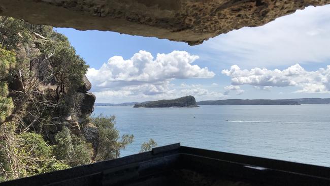 Part of the view from the observation post at West Head.