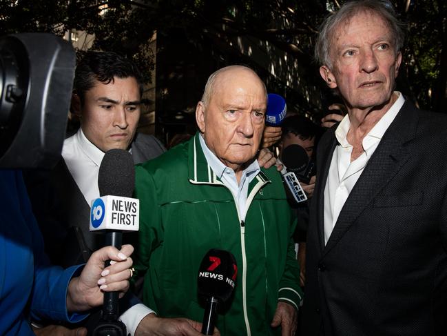 Broadcaster Alan Jones is now facing criminal charges. Photo: Liam Mendes