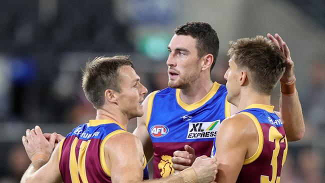 Brisbane dominated the Roos with ease. Picture: Getty Images