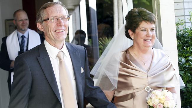 Kevin Prout married Dr Judith McEniery at the Glebe Road Uniting Church on Saturday (15.01.11). Photo: Claudia Baxter / The Queensland Times