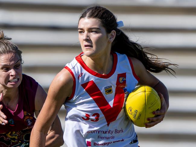 Molly O'Hehir in action for South Fremantle. Pic: Supplied