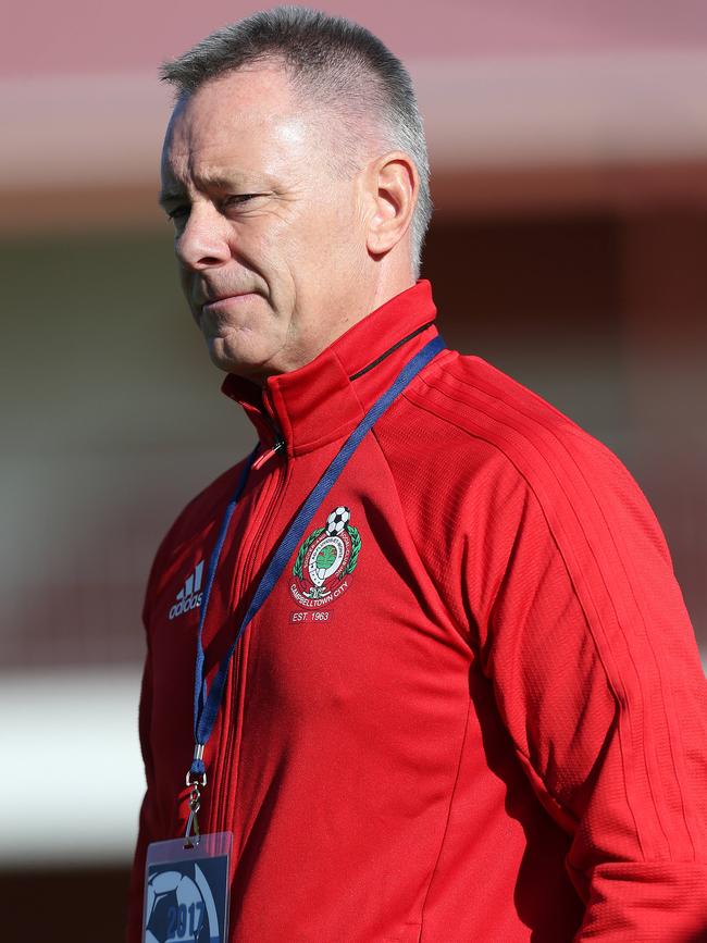 Campbelltown coach Joe Mullen. Picture: Stephen Laffer