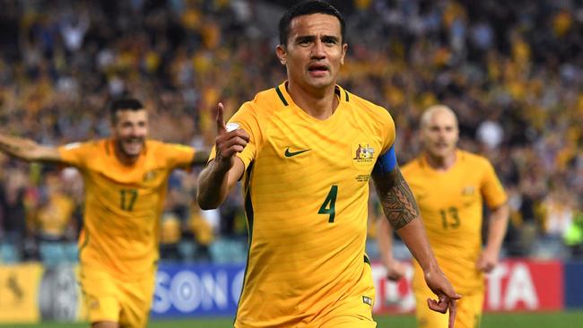 Cahill scored against Syria in Sydney and is ready to have an impact again against Honduras. Picture: AFP