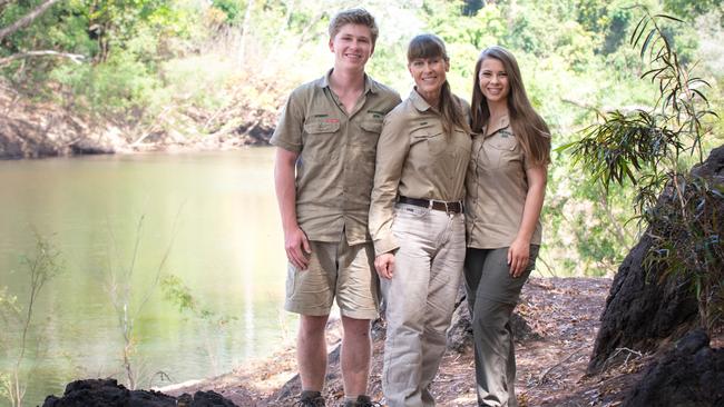 The Irwins – Wildlife Warriors. Picture: Australia Zoo