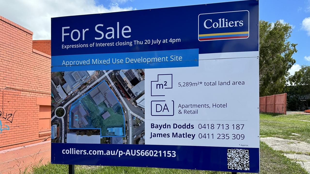 Colliers is managing the sale of the site.