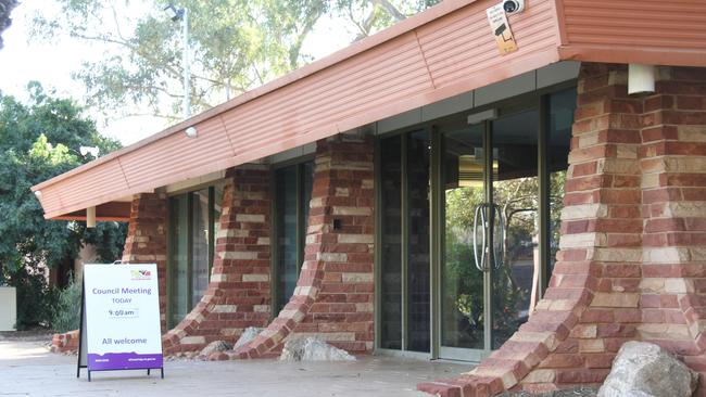 Alice Springs Town Council chambers. Picture: Gera Kazakov