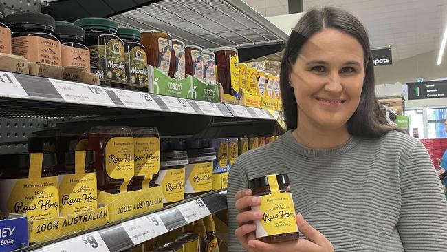 Hampson Honey is now sold at Woolworths across Queensland.