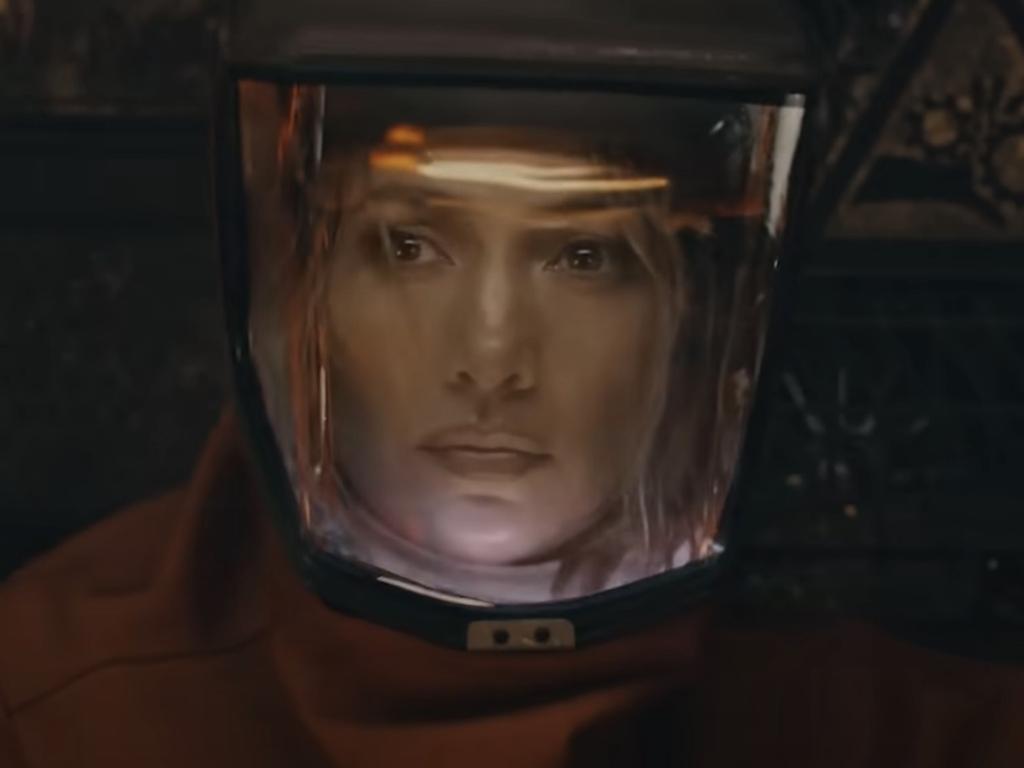 JLo is in space at one point during the trailer.