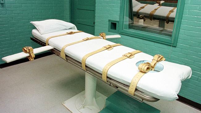 A study into 8776 executions between 1890 and 2010 found that more than 7 per cent of all lethal injections reportedly went wrong. Picture: Paul Buck/AFP