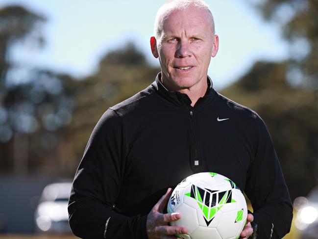 Robbie Slater at Melwood Ave Oval Forestville. Picture: Adam Yip/ Manly Daily