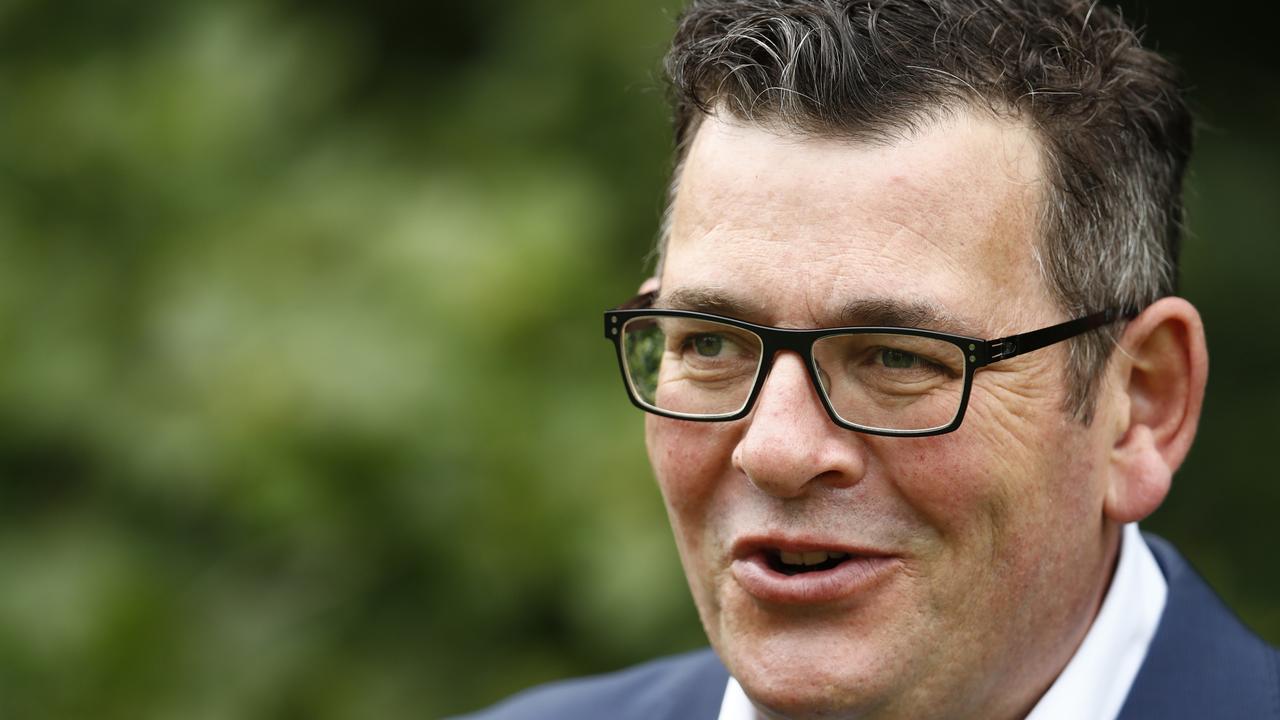 Victorian Premier Daniel Andrews said there was no need for future lockdowns as people were getting vaccinated. Picture: Darrian Traynor/Getty Images.