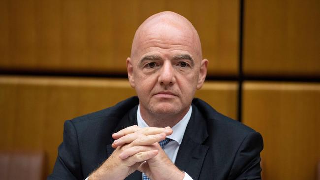 FIFA president Gianni Infantino. Picture: AFP