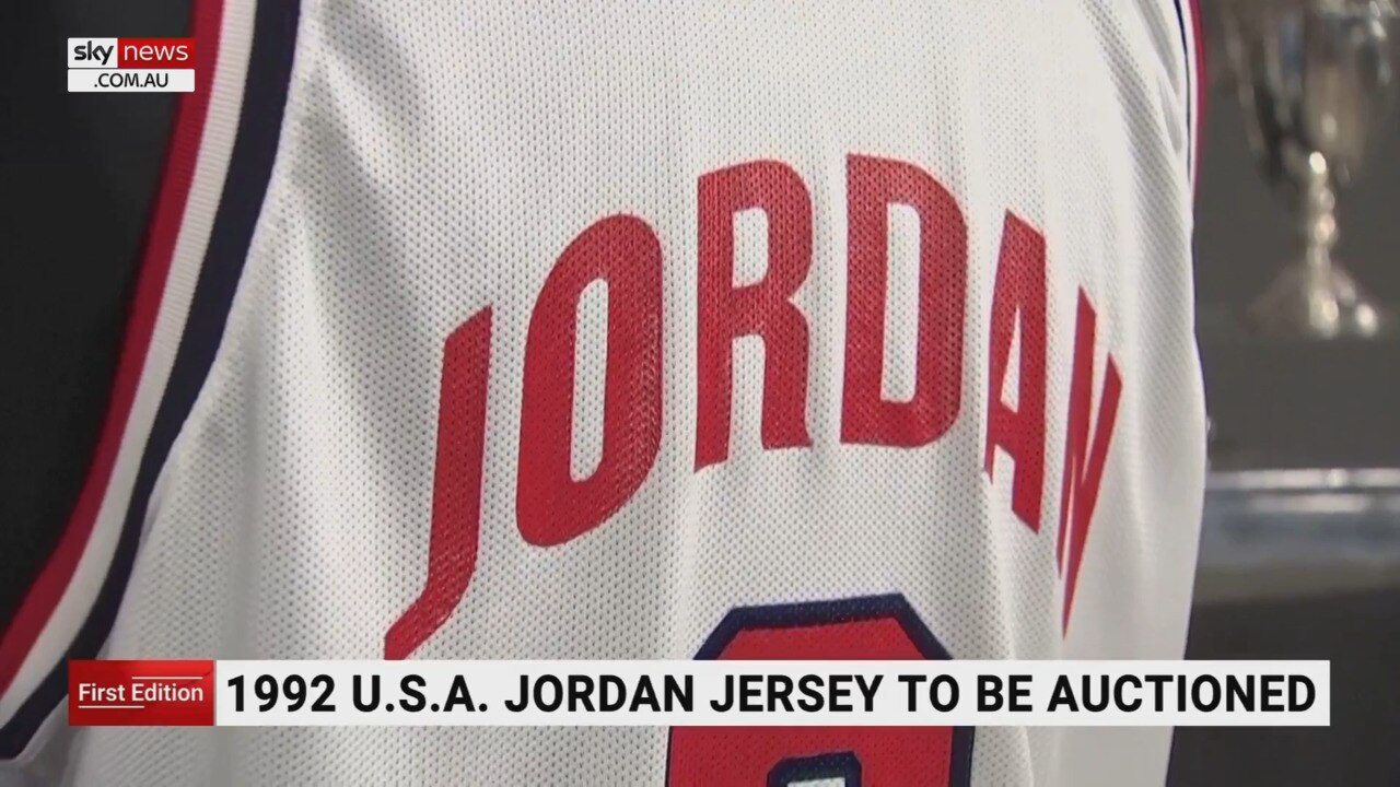Michael Jordan's 1992 Olympic practice jersey up for auction