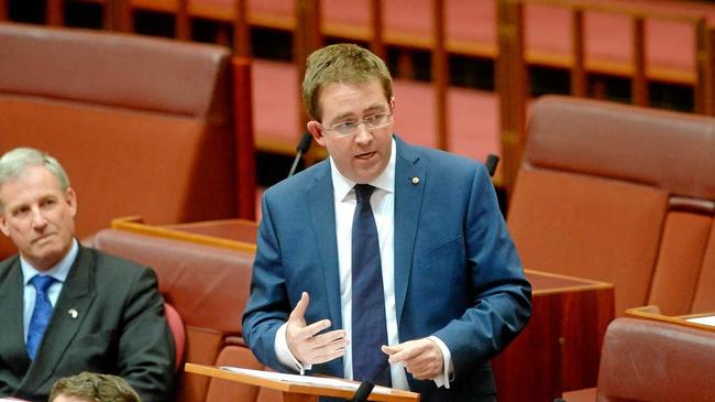 Liberal Party Senator James McGrath. Picture: ALAN PORRITT-AAP