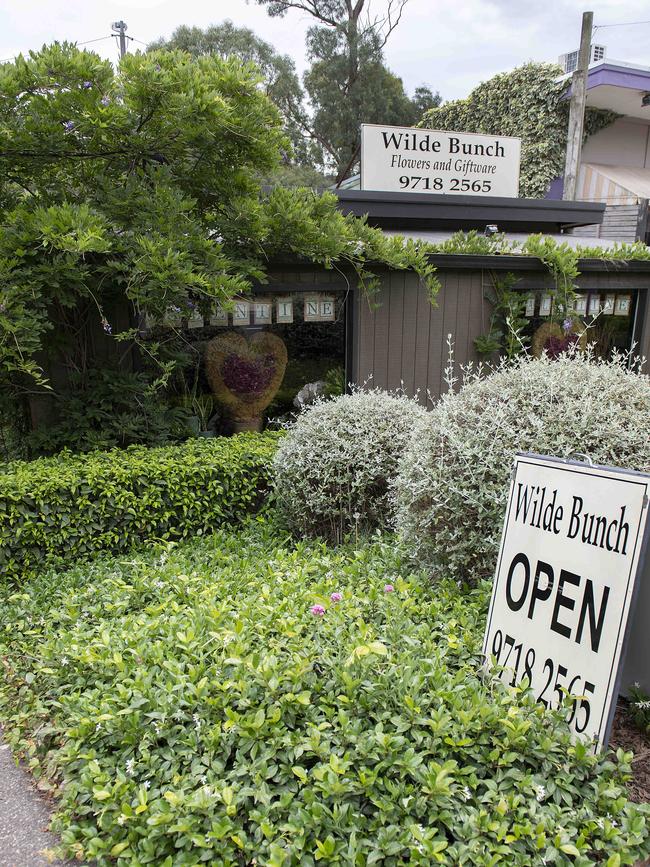 The business is tucked away in the heart of Hurstbridge. Picture: Ellen Smith