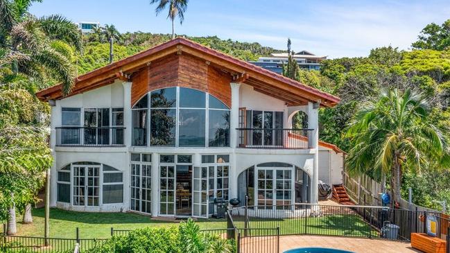The two-storey home boasts four bedrooms, two bathrooms and ocean views from almost every room. Picture: Contributed