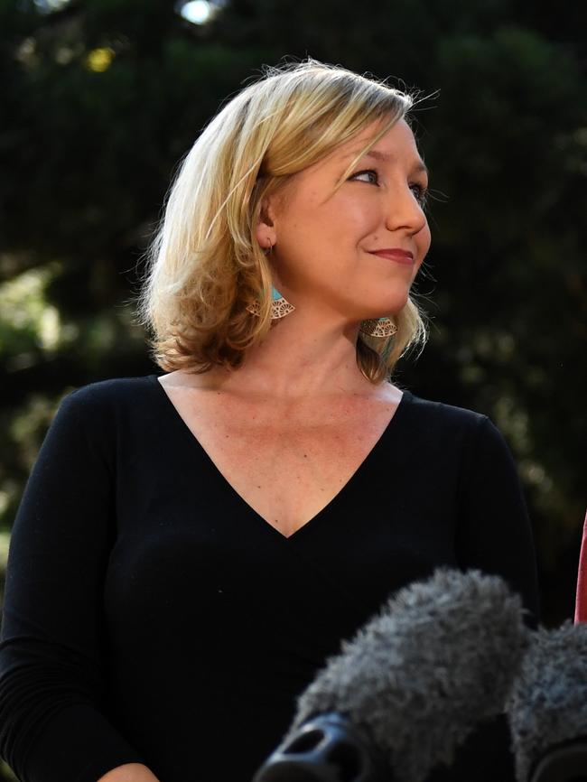 Greens Senator Larissa Waters resigned last week over her dual citizenship. Picture: AAP