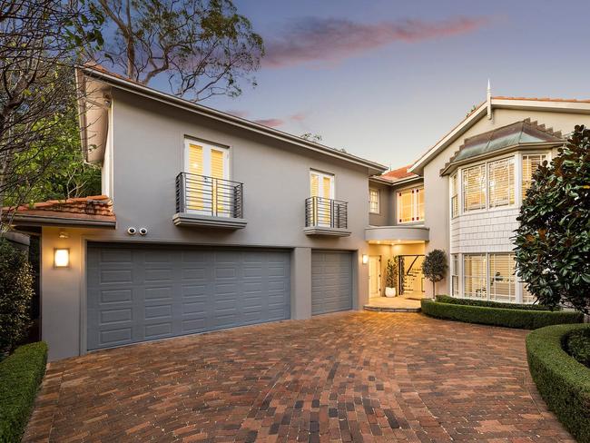 There were five registered bidders for the six-bedroom, four-bathroom house on a 1720sq m estate at Wahroonga on Sydney’s upper north shore.