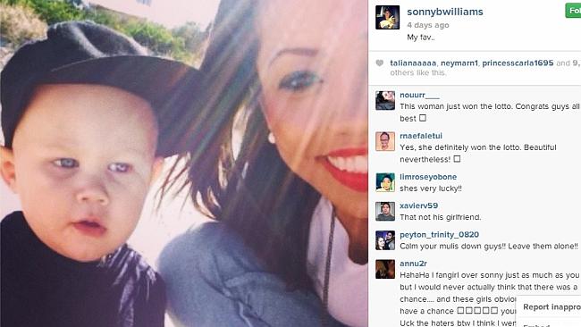 Sydney Roosters Star Sonny Bill Williams Boasts New Australian Girlfriend Alana Raffie