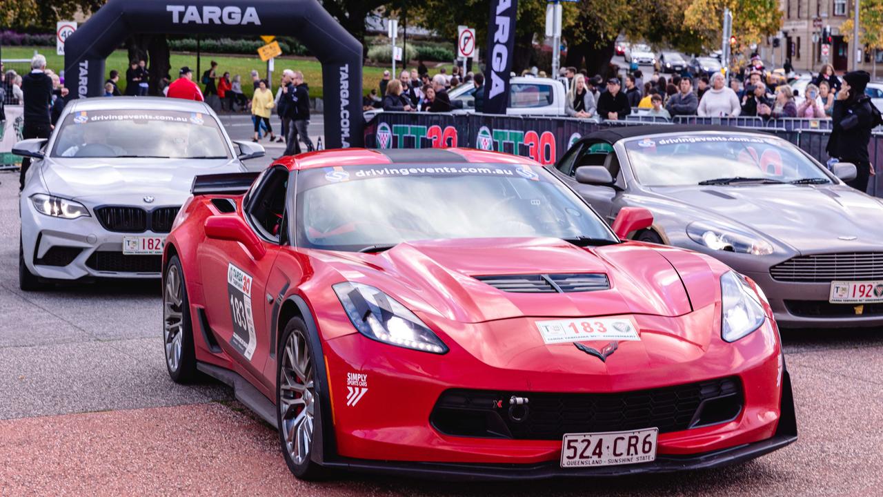 Targa Tasmania Has A Joyous Crescendo In Hobart The Mercury