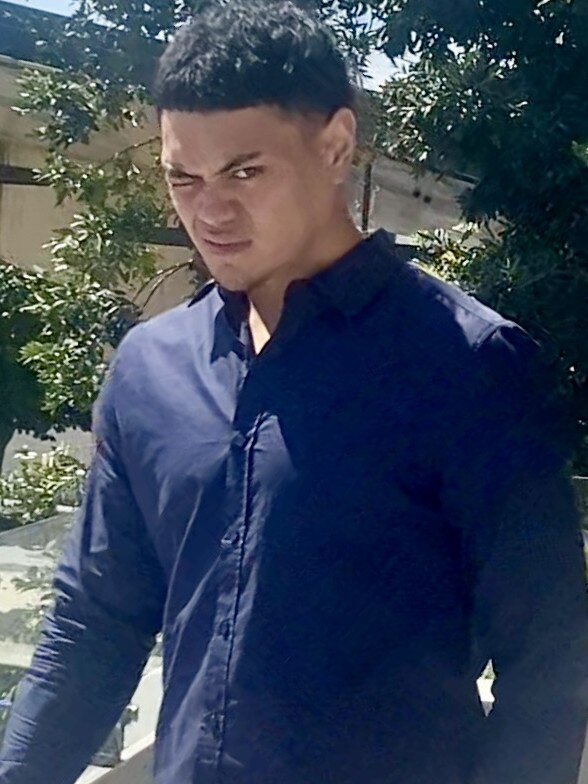 Slacks Creek man Joey Tautuhi Maraki Tobin-Tafea, 18, leaving Beenleigh courthouse.