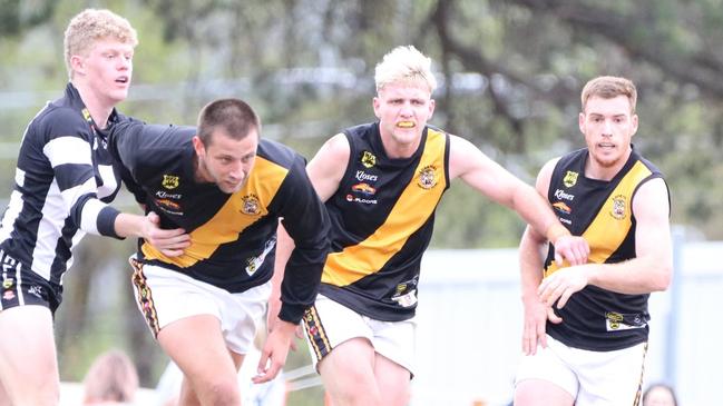 Action from the Lobethal v Hahndorf semi-final. Picture: Supplied, Aliza Fuller