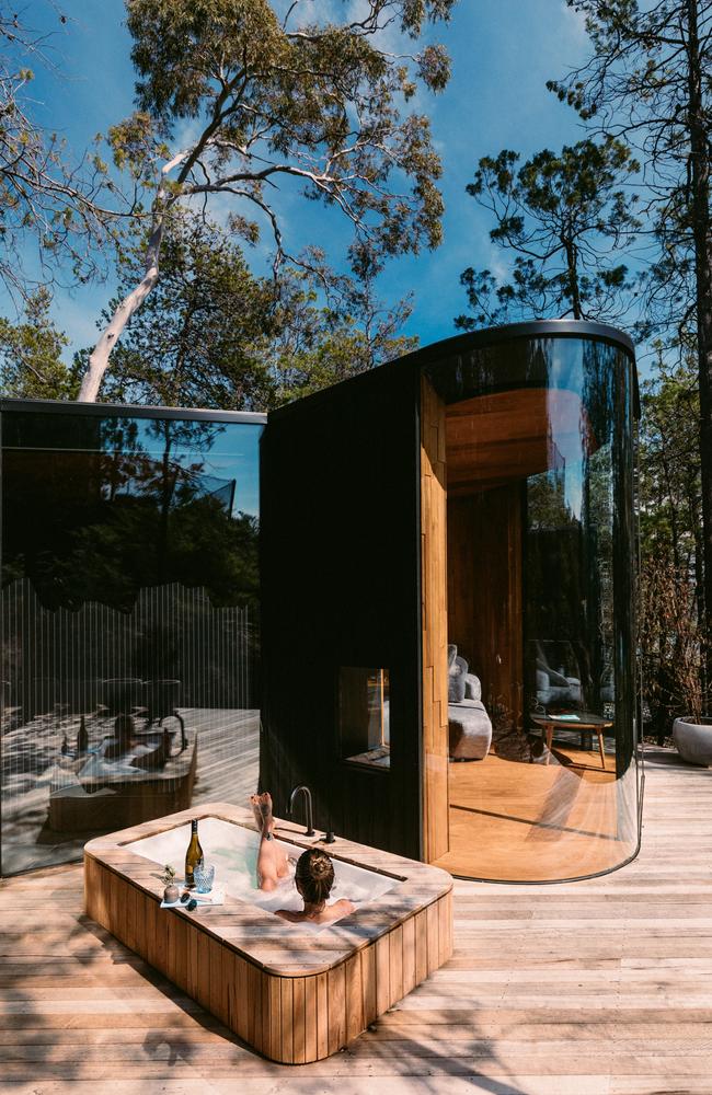 The accommodation at Freycinet Lodge. Picture: Melissa Findley