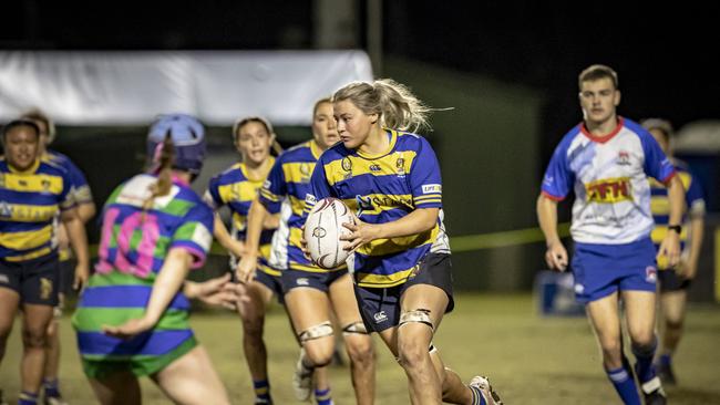 Easts Tiger Rosie Ebbage. Pic: Brendan Hertel/QRU.