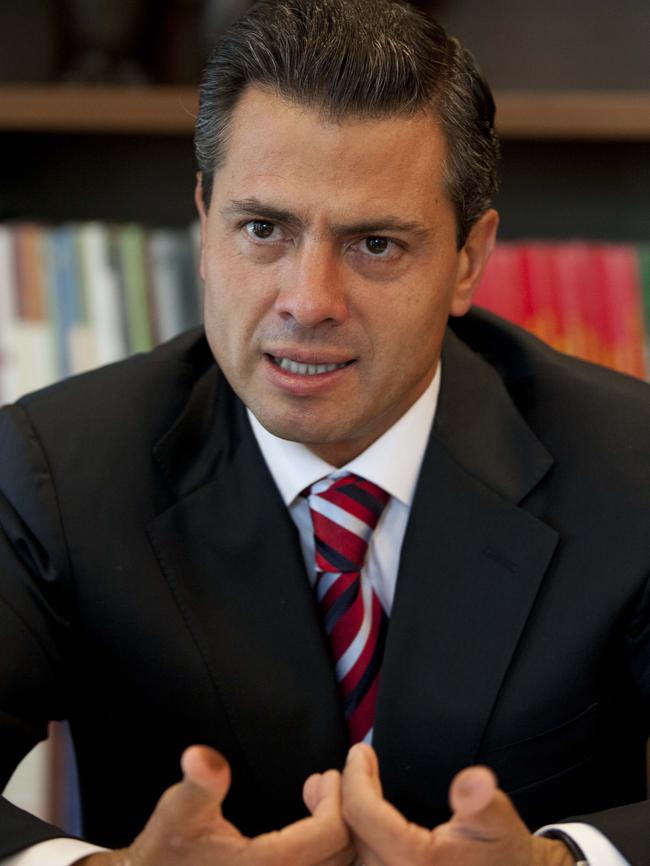Mexican President Enrique Pena Nieto. Picture: Supplied