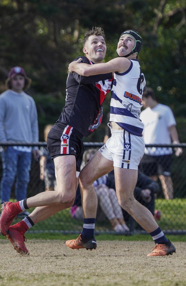 Jack McGuiness, right, will be back for Pearcedale in 2025. Picture: Valeriu Campan