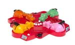 <b>HUNGRY HIPPOS</b><p>
Man those balls went everywhere! And if you’re now a parent, you know why your parents always hated you playing this game!</p><p>

“Hungry Hippo was THE BOMB! It’s the one game you didn’t have to be a certain age. All you need is a strong arm and a lot of determination... and some sneaky hands swipes here and there to win. A game of absolute chaos and loudness. Not a game I want in my house as a parent though. Those little balls would all end up in my vacuum cleaner!” Claire says. </p>