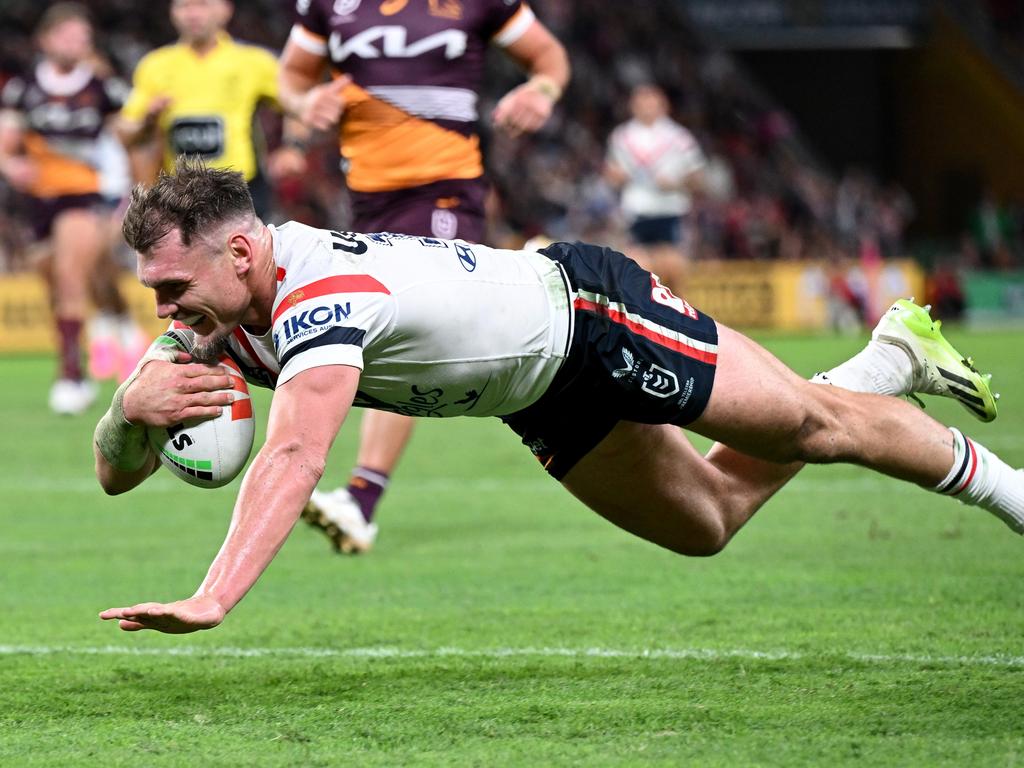 Angus Crichton is in a purple patch of form. Picture: Bradley Kanaris/Getty Images