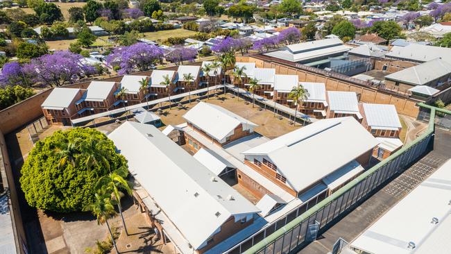 The area of the historic Grafton Gaol set to be redeveloped marking a new era in healthcare for the region.