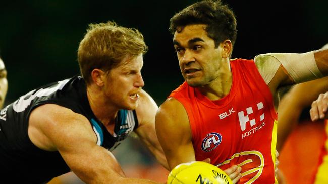The Gold Coast and Port Adelaide will play in China next season. Picture: Getty Images