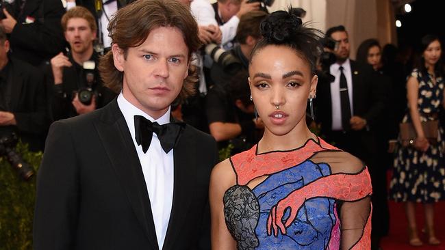 NEW YORK, NY - MAY 04: Christopher Kane and FKA twigs attend the "China: Through The Looking Glass" Costume Institute Benefit Gala at the Metropolitan Museum of Art on May 4, 2015 in New York City. (Photo by Larry Busacca/Getty Images)