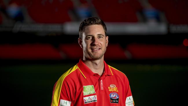 The Suns AFLW side have made history and become the first team from the club to qualify for finals. Suns AFLW physio Aaron Duffy. Picture: Jerad Williams