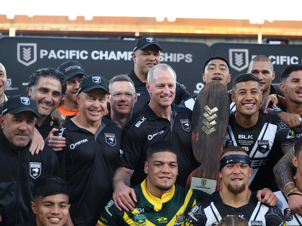 Maguire handed the Kangaroos their worst ever loss in the Pacific Championship final in 2023. Picture: Getty Images