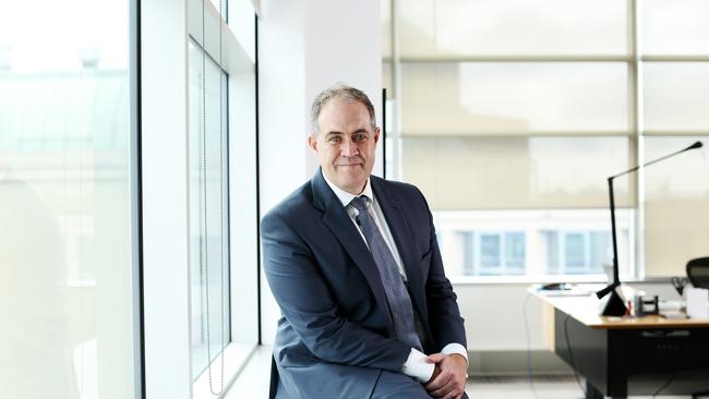 ABC managing director David Anderson in his Sydney office. Picture: Nikki Short