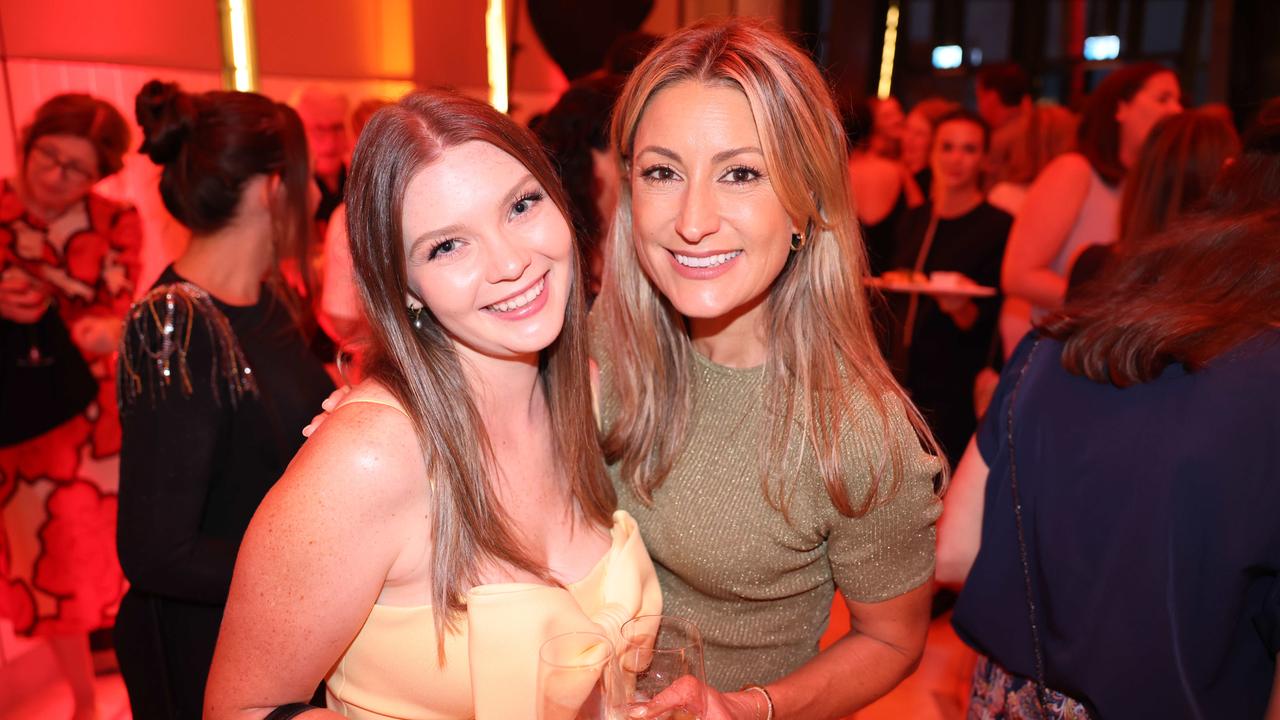 Tiarni Reid and Liz Cantor at the Netflix Now Streaming soiree at The Langham Gold Coast for the 2025 AACTA Awards for Gold Coast at Large. Picture, Portia Large.